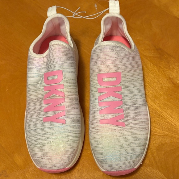 Dkny Shoes - DKNY Pink and White Athletic Shoes⭐️